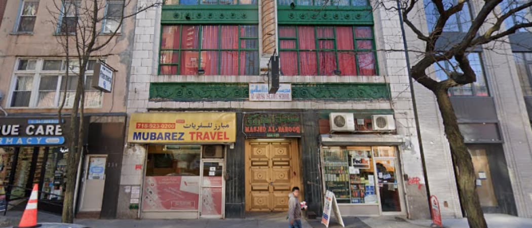 Masjid Al-Farooq mosque in Brooklyn, NY