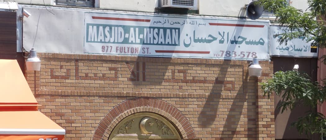Masjid Al Ihsaan mosque in Brooklyn, NY