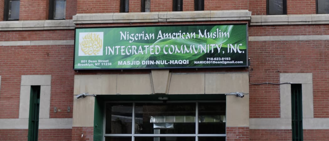 Nigerian-American Muslim Integrated Community Center mosque in Brooklyn, NY