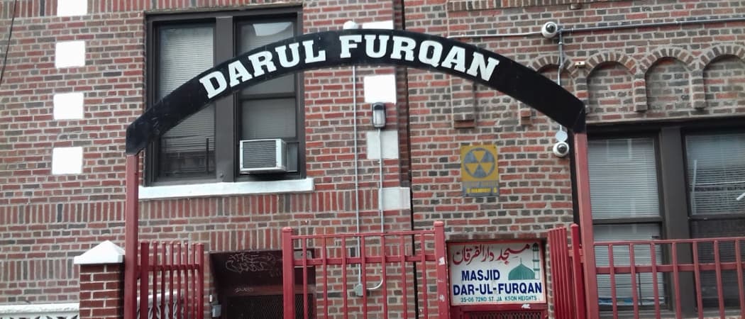 Masjid Dar-ul Furqan mosque in Jackson Heights, NY