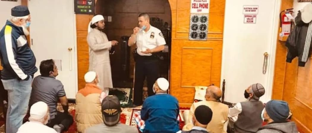 Darul Hidayah mosque in Jackson Heights, NY