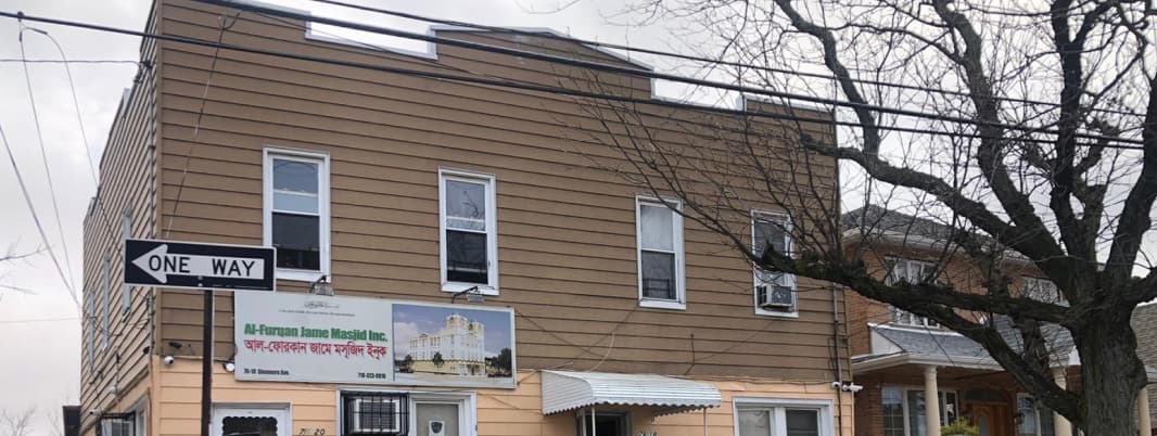 Al-Furqan Jame Masjid mosque in Ozone Park, NY
