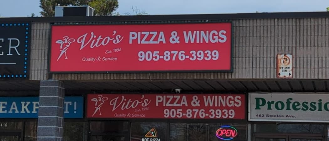 Vito's Pizza & Wings in Milton