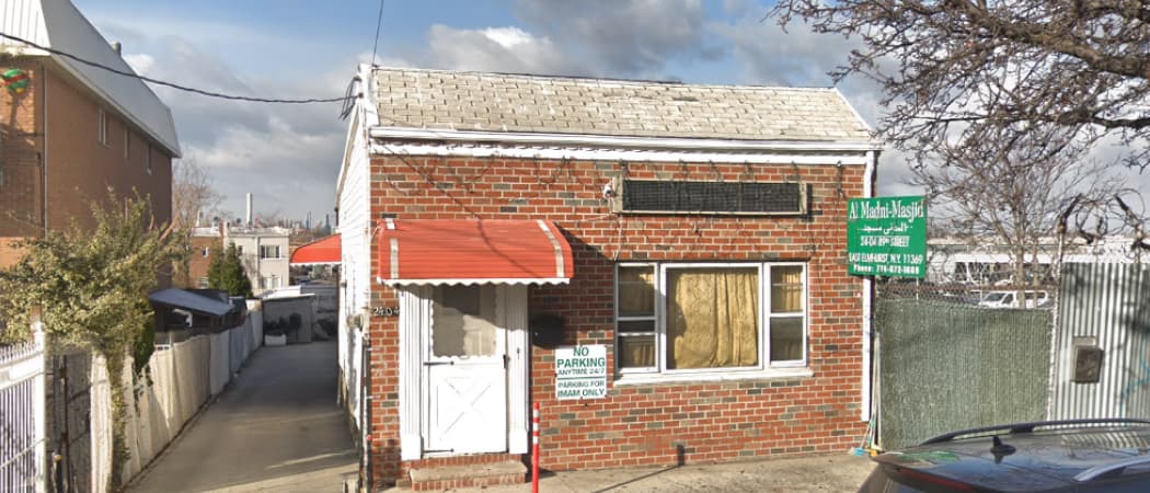 Al-Madani Masjid mosque in East Elmhurst, NY