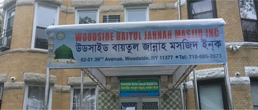 Woodside Baitul Janna Masjid mosque in Woodside, NY