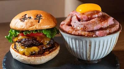 Japanese Food Wagyu Restaurant (Halal) Steak-Burger&Ramen 5W-Tokyo Ginza Tsukiji